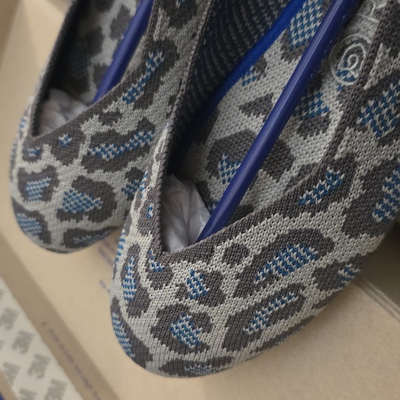 Rothy's Round Grey Spotted Flats - Picture 6 of 8